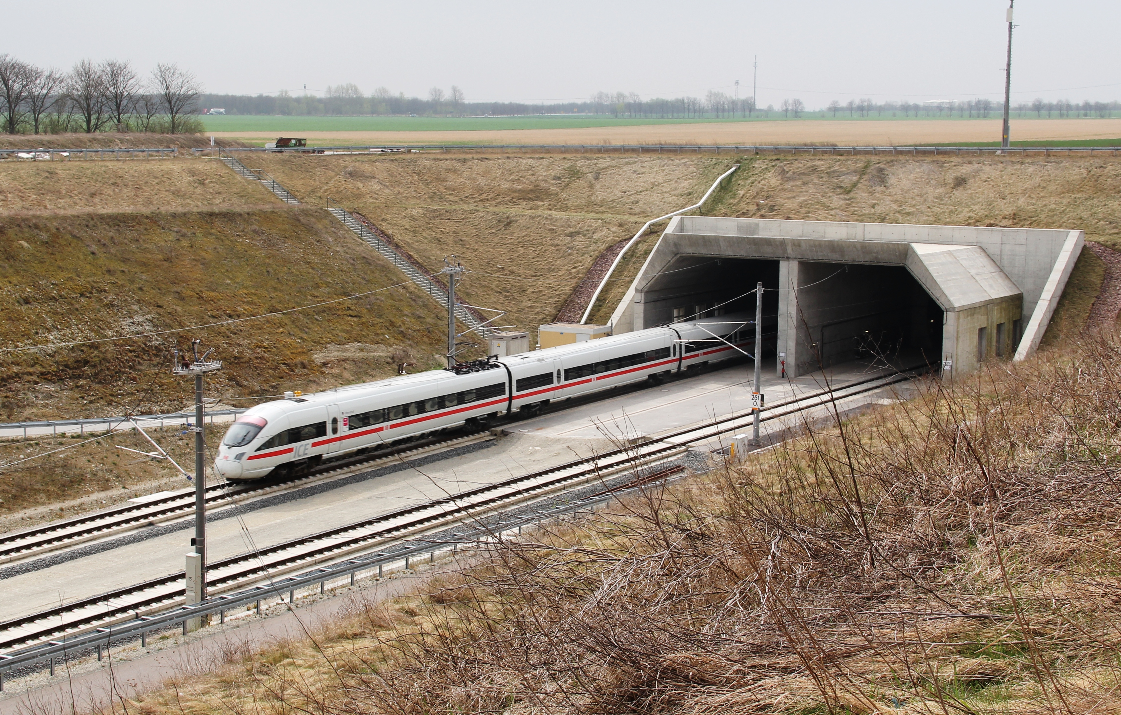 Fahrzeugzulassungsfahrten für das fahrzeugseitige ETCS (u.a. Test der Interaktion mit der Streckenausrüstung ETCS), Fahrzeug: ICE-T